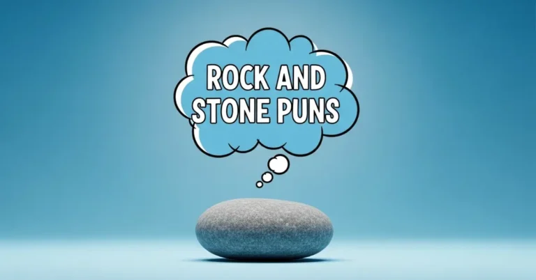 rock and stone puns