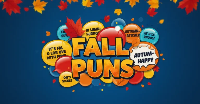 funny fall puns