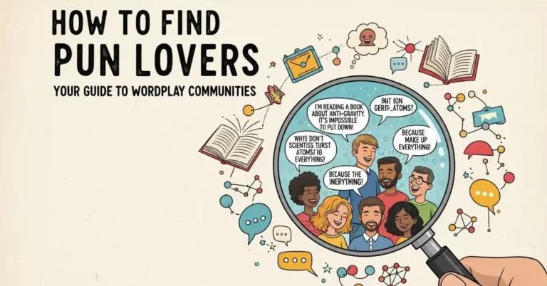How to Find Pun Lovers: Your Guide to Wordplay Communities