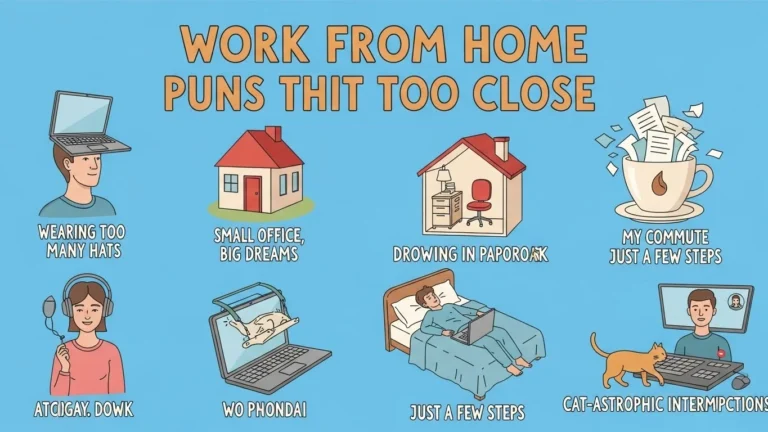 Work From Home Puns That Hit Too Close