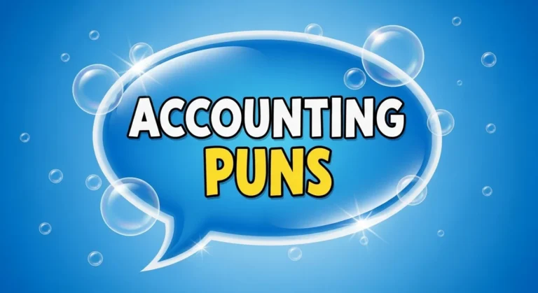 Funny accounting puns