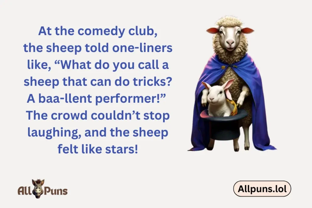 Funny sheep puns