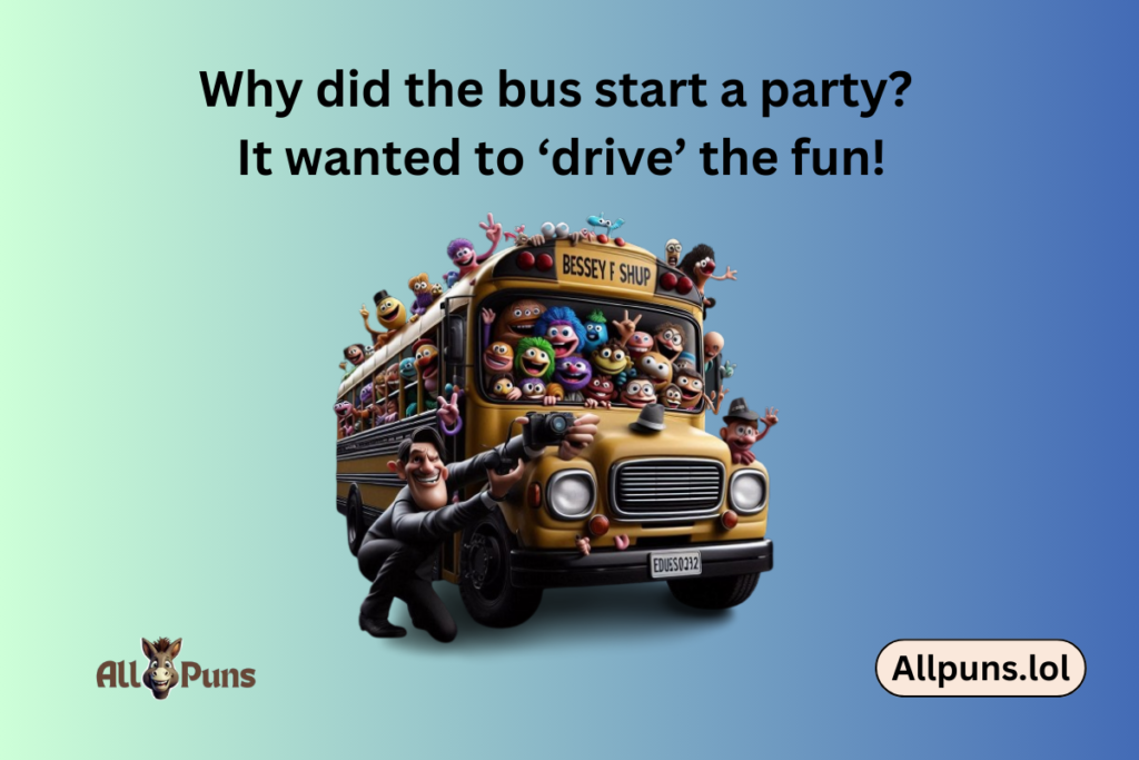 party bus puns